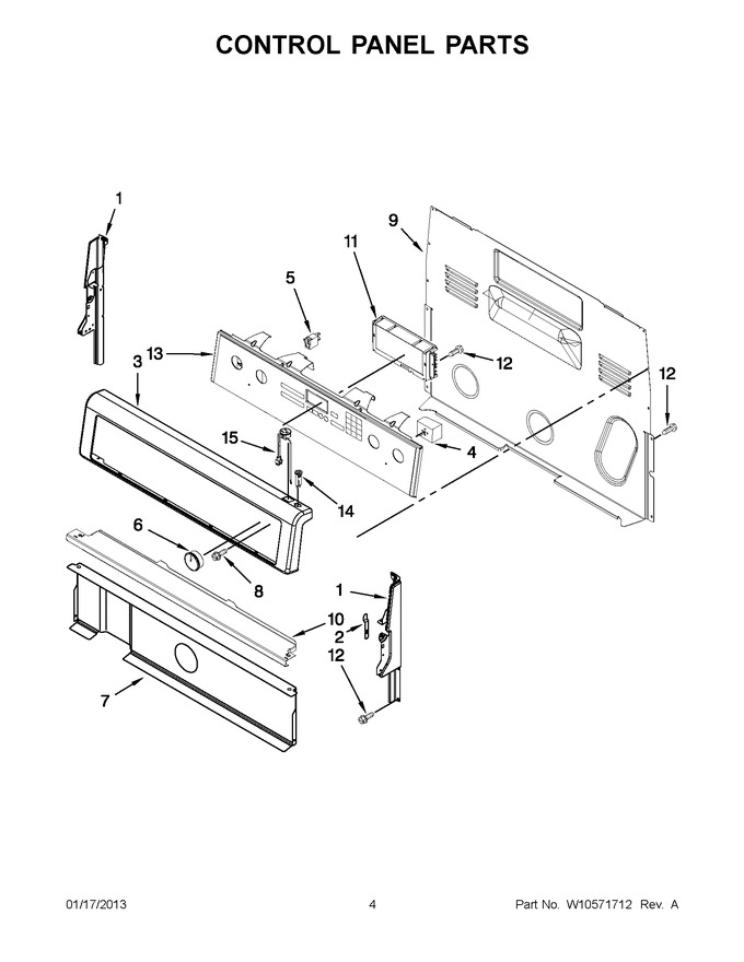 Diagram for YWFE710H0BW0