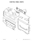 Diagram for 02 - Control Panel Parts