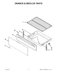 Diagram for 06 - Drawer & Broiler Parts