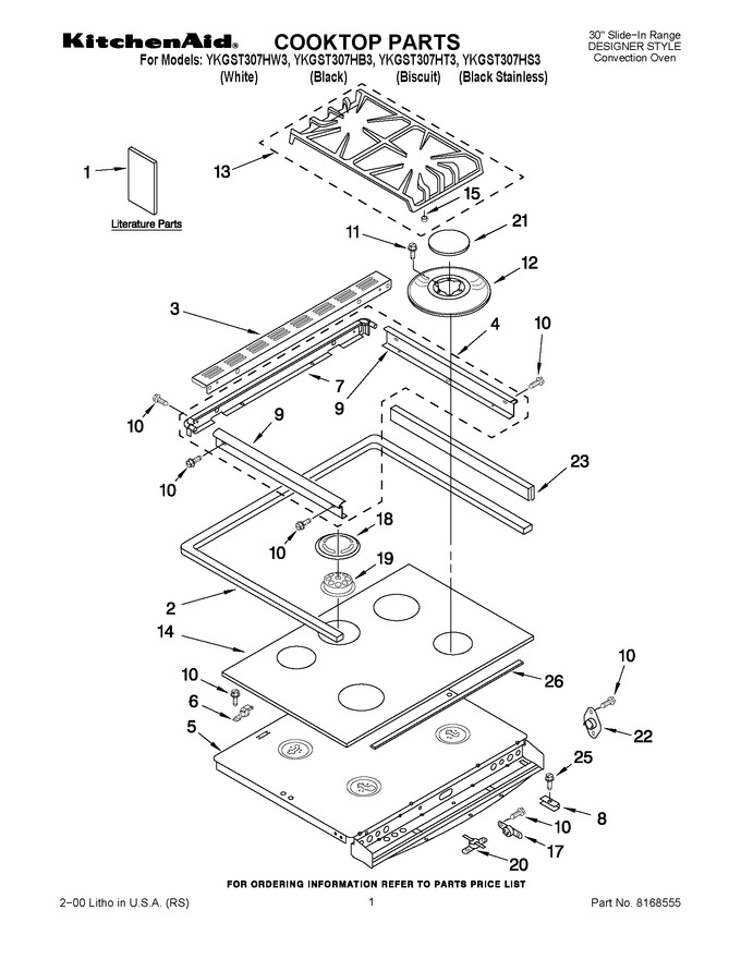 Diagram for YKGST307HB3