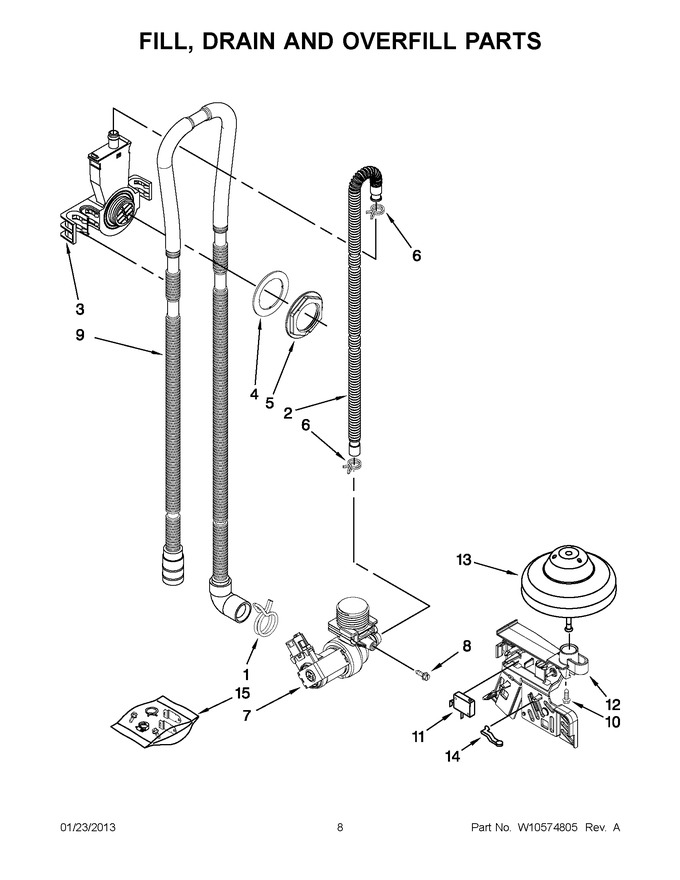 Diagram for WDF730PAYT4