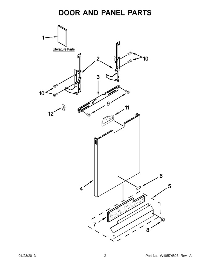 Diagram for WDF730PAYB4