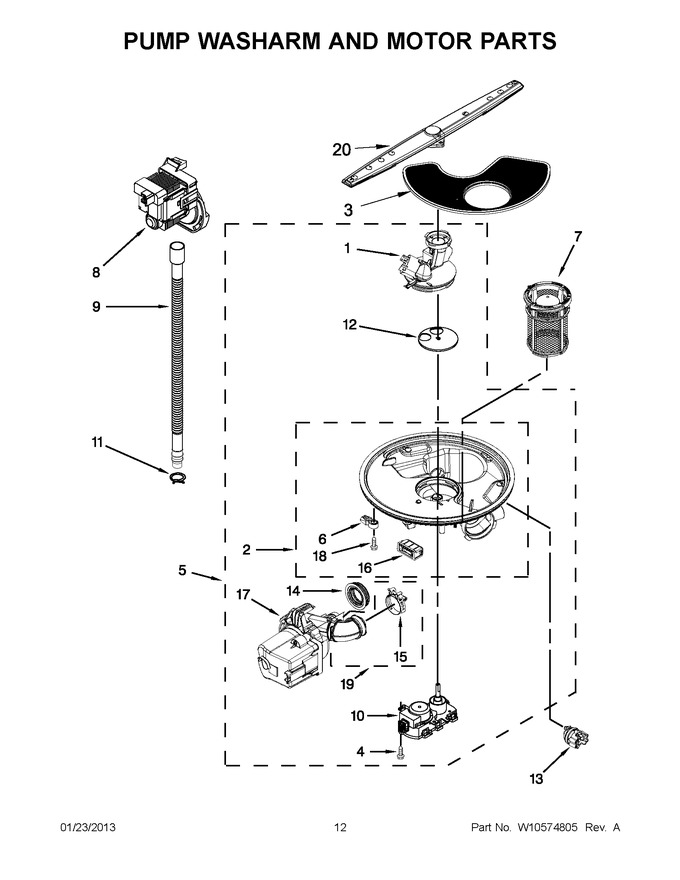 Diagram for WDF730PAYB4