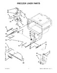 Diagram for 06 - Freezer Liner Parts
