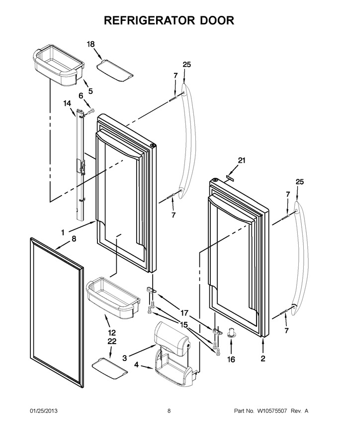 Diagram for KBFS25EWBL9