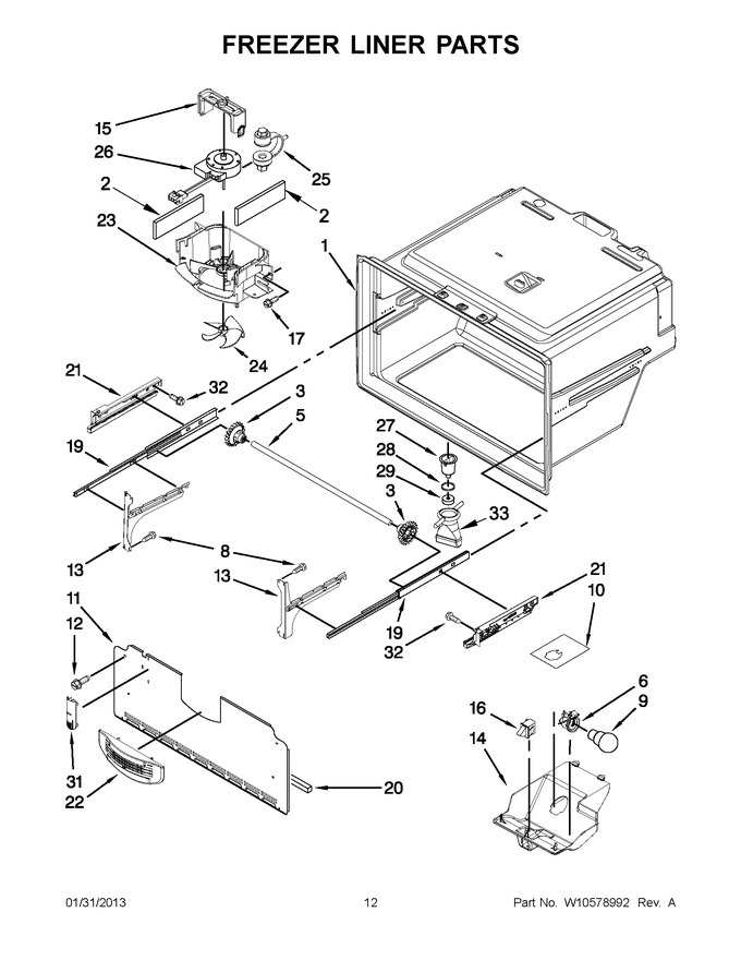 Diagram for GZ25FSRXYY6