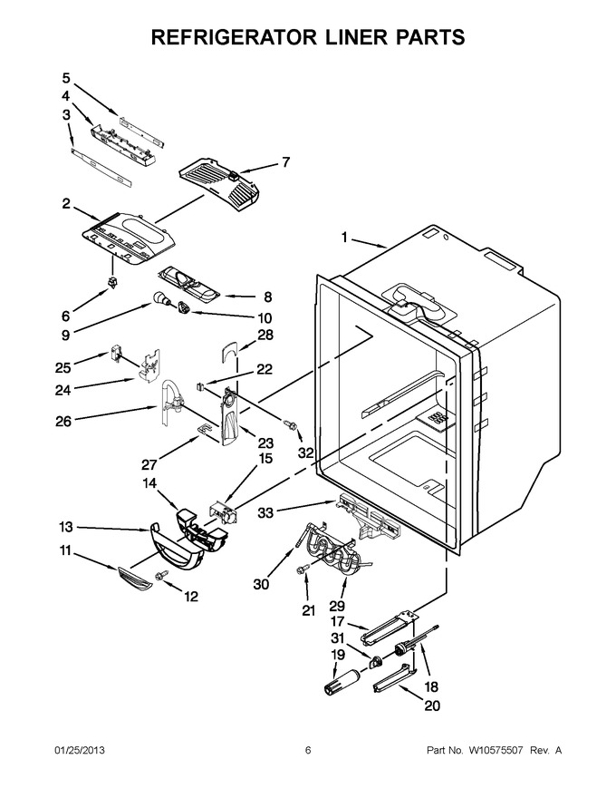 Diagram for KBFS25EWBL9