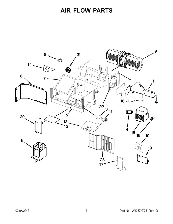 Diagram for WMH73L20AS1