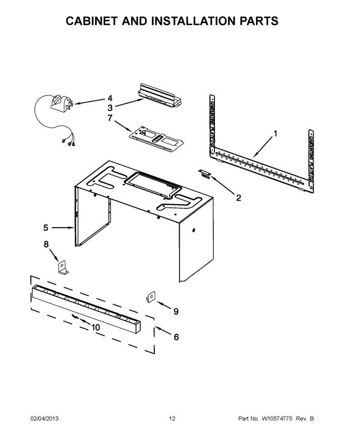 Diagram for WMH73L20AS1