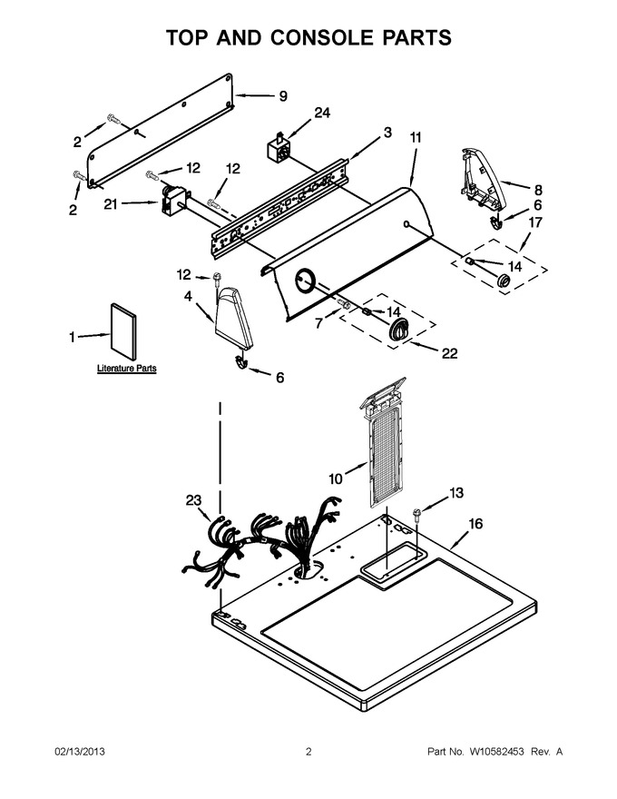 Diagram for 4GWED4750YQ1