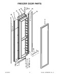Diagram for 08 - Freezer Door Parts