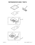 Diagram for 06 - Refrigerator Shelf Parts
