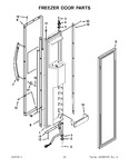 Diagram for 10 - Freezer Door Parts