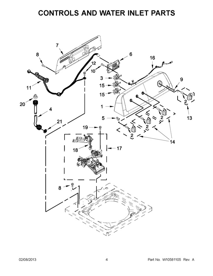 Diagram for 7MWTW1700BQ0