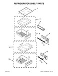 Diagram for 07 - Refrigerator Shelf Parts