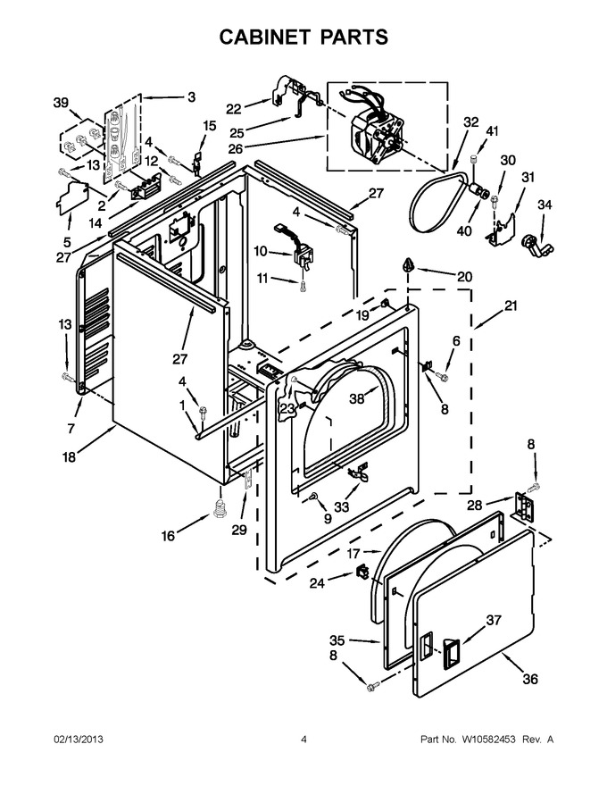 Diagram for 4GWED4750YQ1