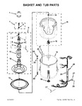 Diagram for 03 - Basket And Tub Parts