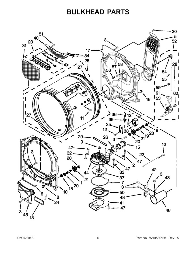 Diagram for WGD8600YW3