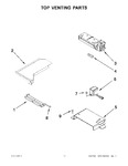 Diagram for 05 - Top Venting Parts