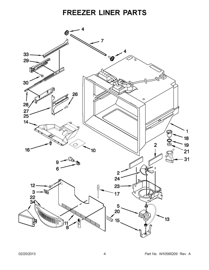 Diagram for GX2FHDXVY09