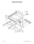 Diagram for 01 - Cooktop Parts