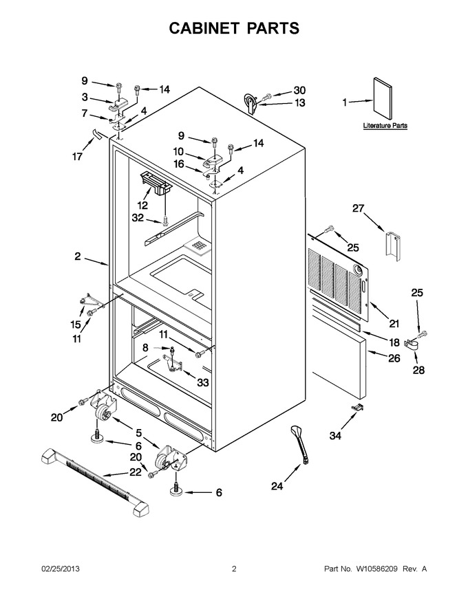 Diagram for GX2FHDXVY09