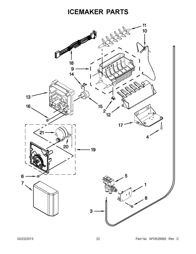 Diagram for WRS537SIAM00