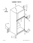 Diagram for 01 - Cabinet Parts