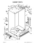 Diagram for 01 - Cabinet Parts