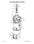 Diagram for 08 - Tub And Basket Parts