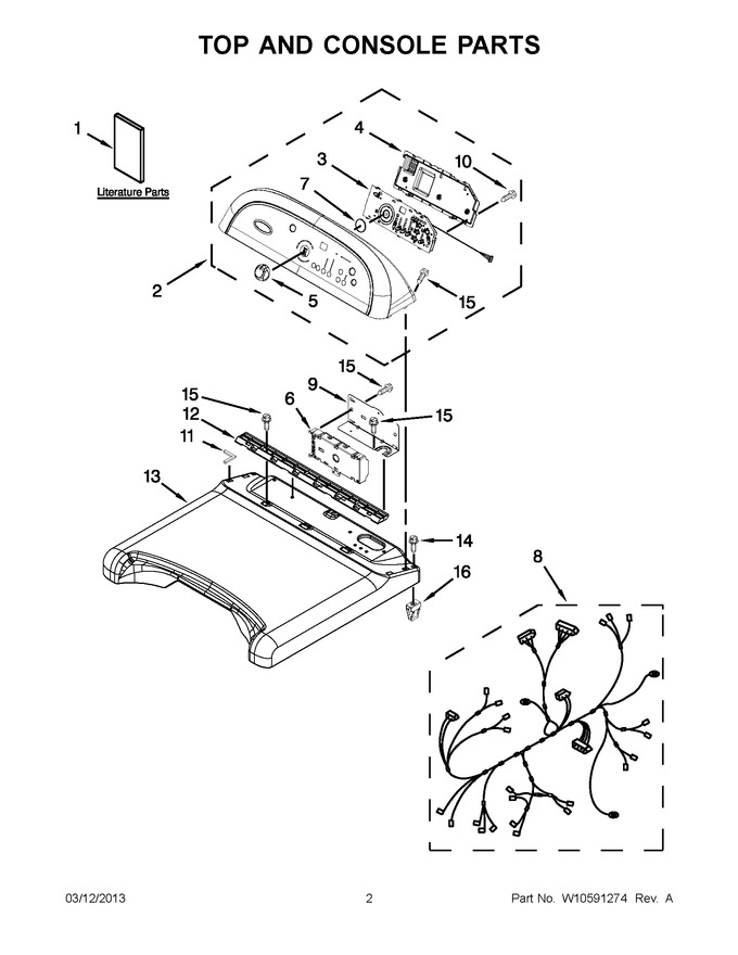 Diagram for WGD8800YC3