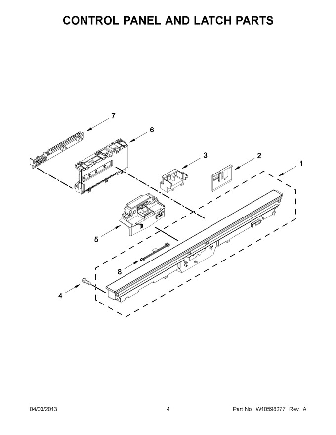 Diagram for KUDC10FXWH6