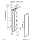 Diagram for 08 - Freezer Door Parts