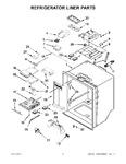 Diagram for 03 - Refrigerator Liner Parts