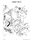 Diagram for 02 - Cabinet Parts