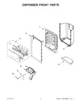 Diagram for 08 - Dispenser Front Parts