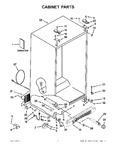 Diagram for 01 - Cabinet Parts