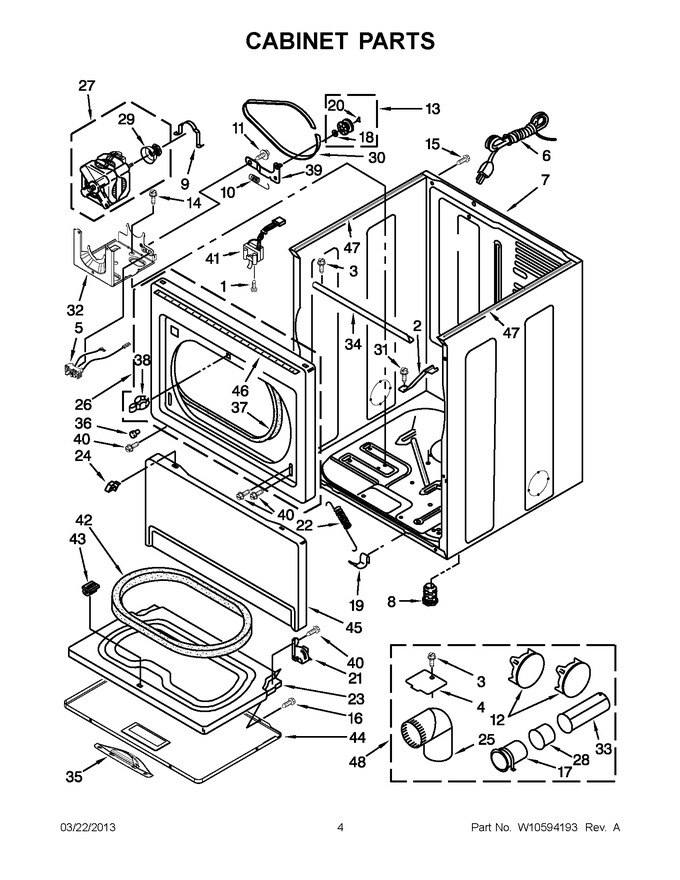 Diagram for WGD5500XW2