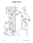 Diagram for 01 - Cabinet Parts