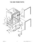 Diagram for 05 - Tub And Frame Parts