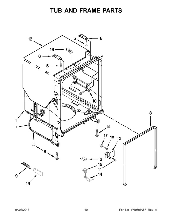 Diagram for WDF730PAYT5