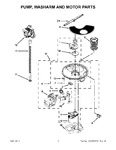Diagram for 06 - Pump, Washarm And Motor Parts