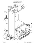 Diagram for 01 - Cabinet Parts