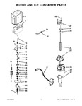 Diagram for 05 - Motor And Ice Container Parts