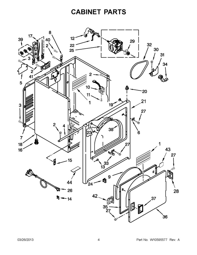 Diagram for YWED4800XQ2