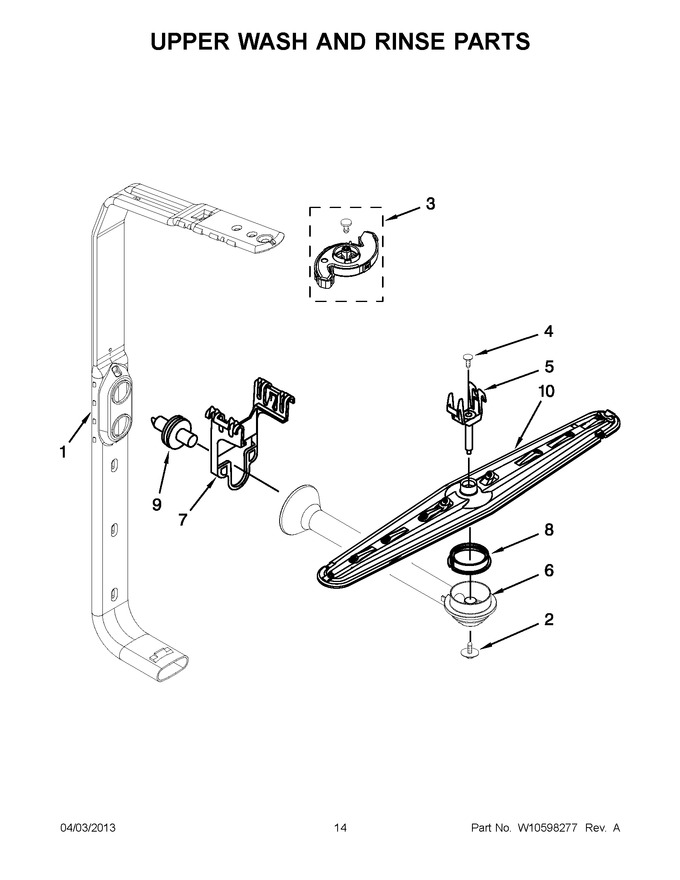 Diagram for KUDC10FXWH6