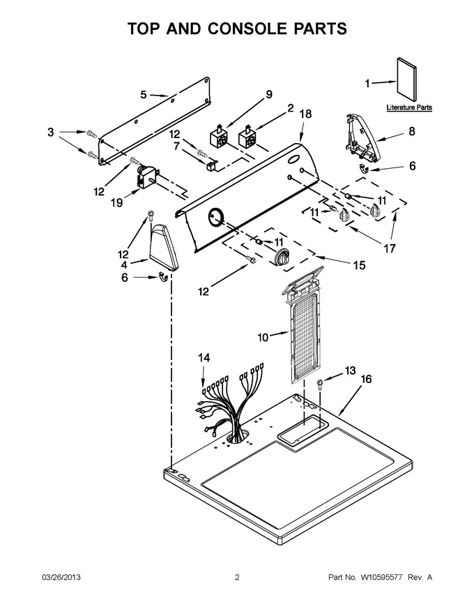 Diagram for YWED4800XQ2