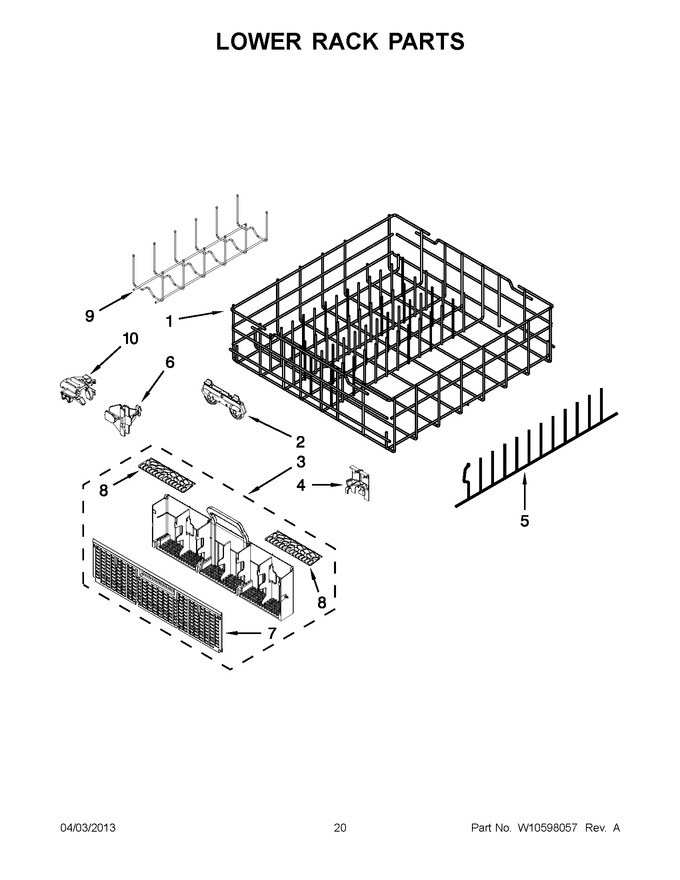 Diagram for WDF730PAYT5