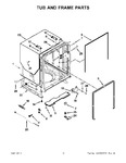 Diagram for 05 - Tub And Frame Parts