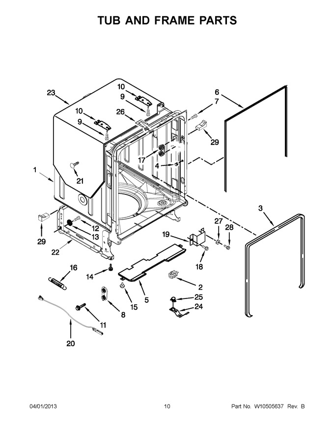 Diagram for WDL785SAAM0